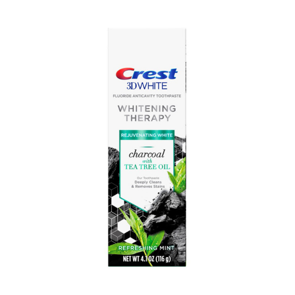 Pasta de Dinti Crest 3D White Whitening Therapy cu charchoal & ulei din tea tree, 116gr [3]