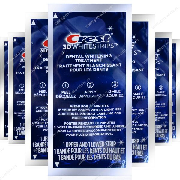 Crest 3D Whitestrips AGE RENEW,  21 zile, 42 benzi albire, 16% concentratie, 21 zile, 42 benzi albire, nivel albire 25, aplicare 60 min, benzi crest [6]