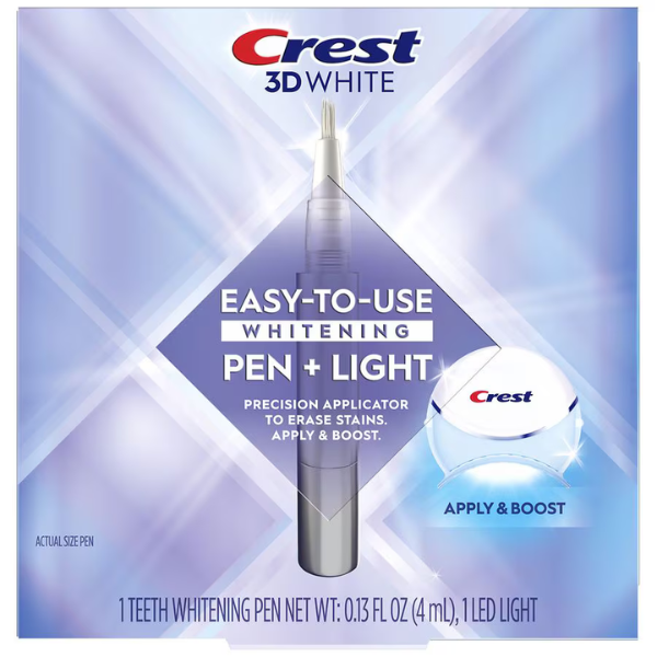 Crest 3DWhite EASY-TO-USE WHITENING, pen de albire + lampa led [2]