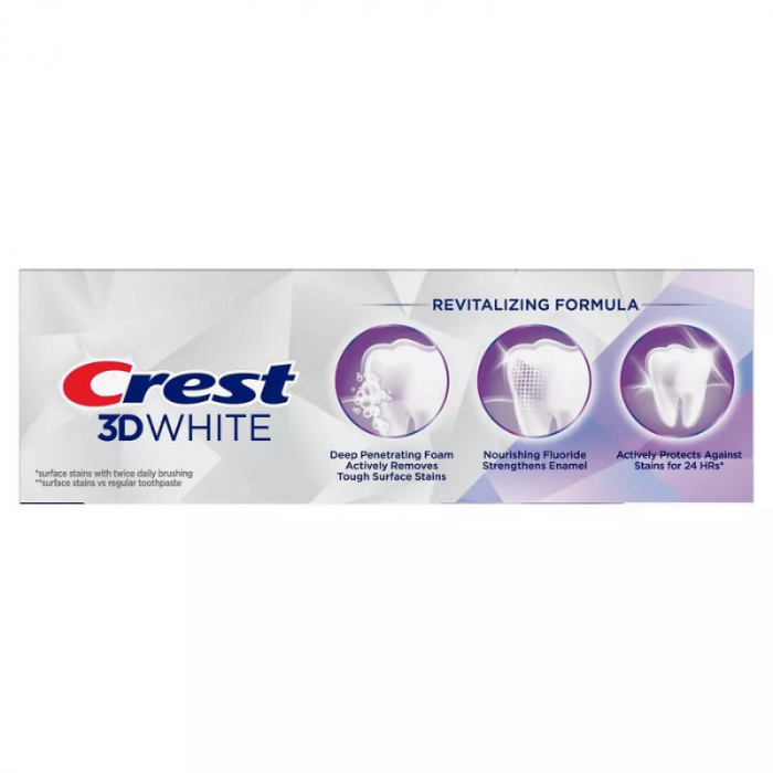 Pasta de dinti Crest 3DWHITE, Brilliance Vibrant Peppermint, 99g [4]