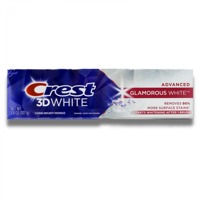 Pasta de dinti Crest 3DWhite, Glamorous White Advanced, 93g, dinti mai albi dupa primul periaj [2]