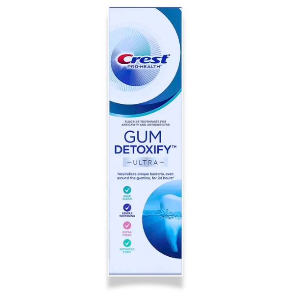 Crest Ultra Pro Health Gum Detoxify, gust de menta, vindeca gingia, 133g [2]