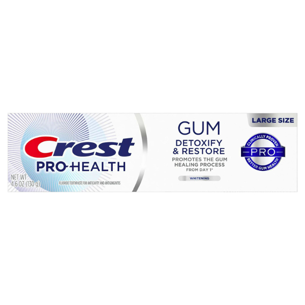 Pasta de dinti Crest Pro-Health Gum Detoxify & Restore, whitening, gust de menta, vindeca gingia, 130g [3]