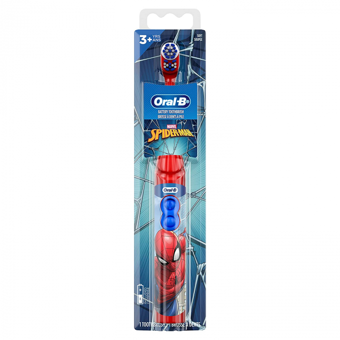 Periuta de dinti electica Oral-B, Kids Disney's Spiderman, peri moi, pentru copii [2]