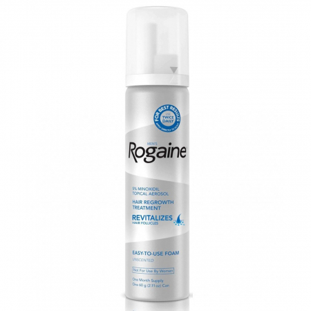 Ingrijire par - 1x Spuma Rogaine 60ml, Minoxidil 5%, impotriva caderii parului, tratament 1 luna