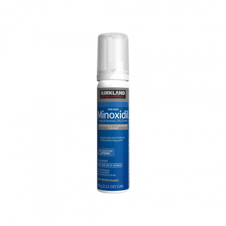 6x Spuma KIRKLAND 60ml, Minoxidil 5%, impotriva caderii parului, tratament 6 luni [4]