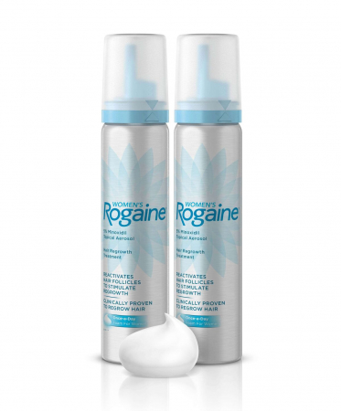 1x Spuma Rogaine 60ml, Minoxidil 5%, pentru femei, impotriva caderii parului, tratament 2 luni [2]