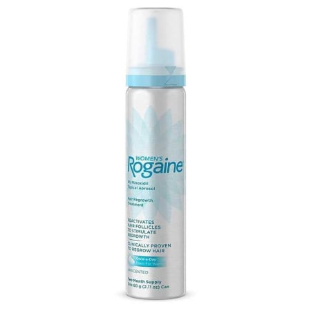 Ingrijire par - 1x Spuma Rogaine 60ml, Minoxidil 5%, pentru femei, impotriva caderii parului, tratament 2 luni