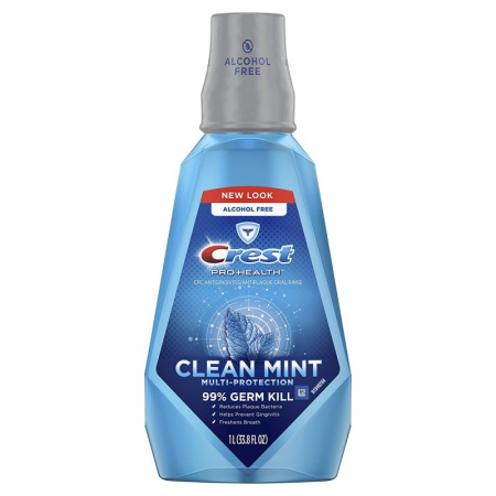 Apa de Gura - Apa de Gura Crest, Pro-Health, ADVANTAGE, aroma intensa de menta, 1L, NU contine alcool, contine CPC