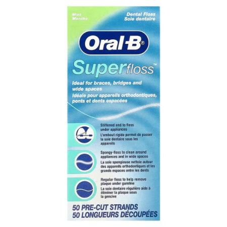 Ata Dentara - Ata dentara Super Floss, 50 bucati, Oral-B