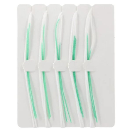 Ață dentară Oral-B Glide Threader Floss pentru aparat dentar, punți și implanturi, 5 buc [1]