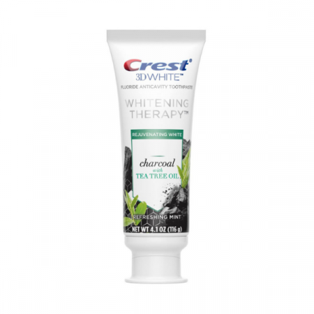 Pasta de Dinti Crest 3D White Whitening Therapy cu charchoal & ulei din tea tree, 116gr [0]