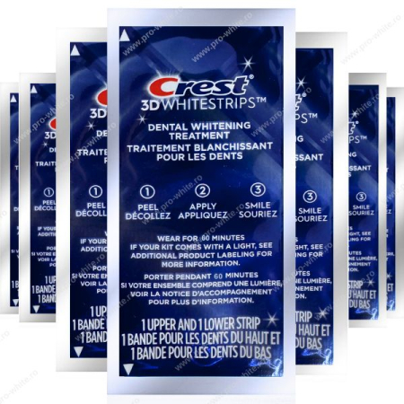 Crest 3D Whitestrips AGE RENEW,  21 zile, 42 benzi albire, 16% concentratie, 21 zile, 42 benzi albire, nivel albire 25, aplicare 60 min, benzi crest [5]