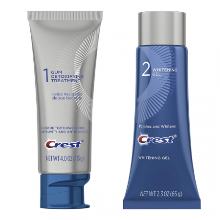 Kit albire dinti Crest Pro-Health Gum Detoxify + Whitening Two-Step [2]
