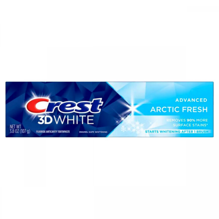 2x Pasta de dinti Crest 3DWhite Arctic Fresh, ADVANCED, 107g, cu fluor, fara gluten [2]