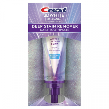Pasta de dinți Crest 3DWhite Brilliance Deep Stain Remover, 87g [1]