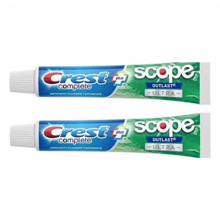 Pasta de dinti - 2x Pasta de Dinti Crest Complete Scope Plus, ULTRA, 178g