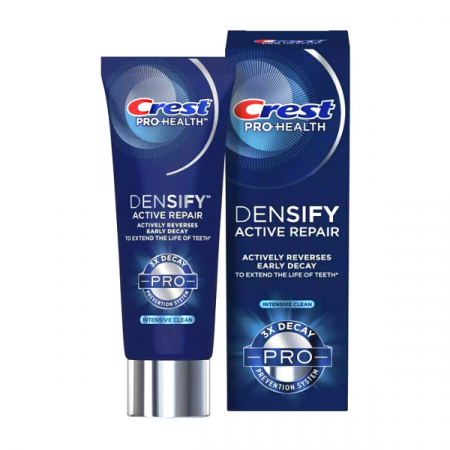 Pasta de dinti - Pasta de dinti Crest Pro-Health Densify PRO, Intensive Clean, protecție a smalțului 3X, intareste smalțul slăbit, protejeaza smaltul, LARGE SIZE, 130g