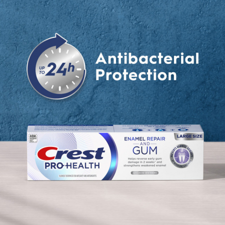 Pasta de dinti Crest PRO-HEALTH, Enamel repair and gum, advanced whitening, 104g [5]