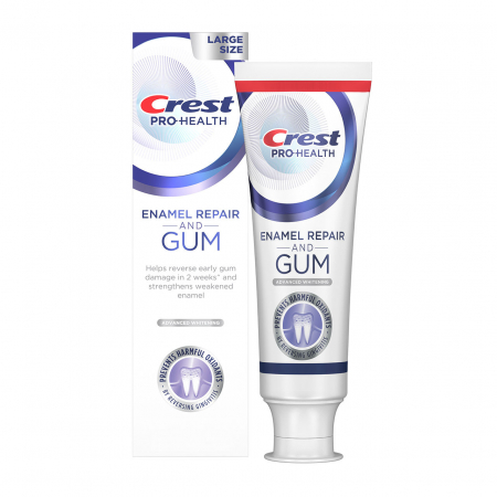 Pasta de dinti - Pasta de dinti Crest PRO-HEALTH, Enamel repair and gum, advanced whitening, 104g