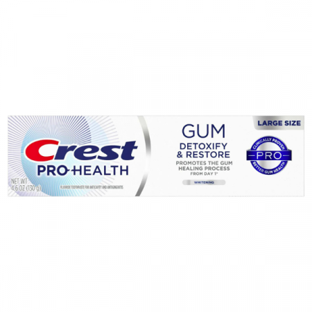 Pasta de dinti Crest Pro-Health Gum Detoxify & Restore, whitening, gust de menta, vindeca gingia, 130g [2]