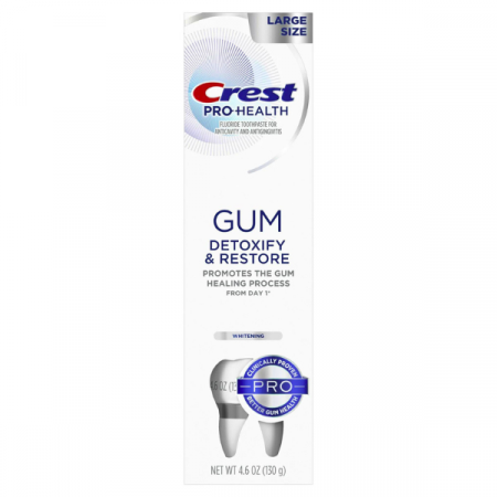 Pasta de dinti Crest Pro-Health Gum Detoxify & Restore, whitening, gust de menta, vindeca gingia, 130g [1]