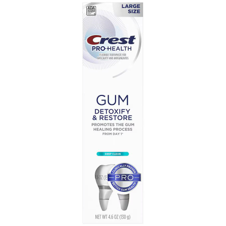 Pasta de dinti - Pasta de dinti Crest Pro-Health  PRO Gum Detoxify & Restore, Deep Clean, gust de menta, vindeca gingia, 130g