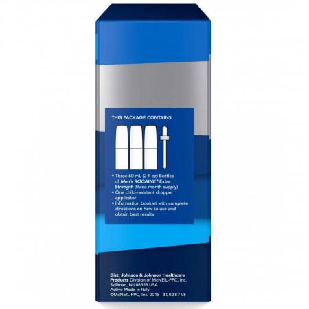 1x Solutie Rogaine 60ml, Minoxidil 5%, impotriva caderii parului, tratament 1 luna [4]