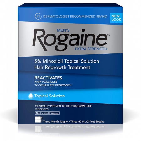 1x Solutie Rogaine 60ml, Minoxidil 5%, impotriva caderii parului, tratament 1 luna [3]