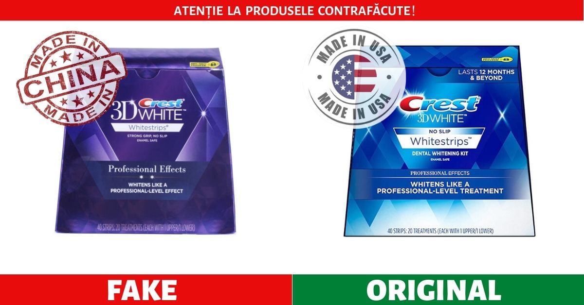 Produse originale vs. produse fake - aflati cum sa le deosebiti!