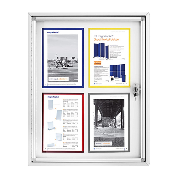 Avizier magnetic de exterior MAGNETOPLAN 4xA4 [1]