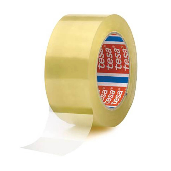 Banda adeziva cauciuc sintetic 48mm x 66m transparenta TESA 4280 [1]