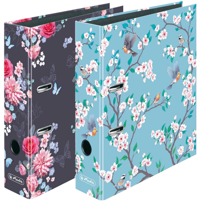 Biblioraft carton laminat  8 cm HERLITZ Max.file Ladylike [1]
