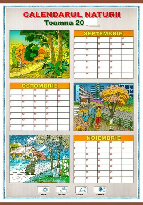 Calendarul naturii. Primăvara/Calendarul naturii. Toamna (DUO) [2]