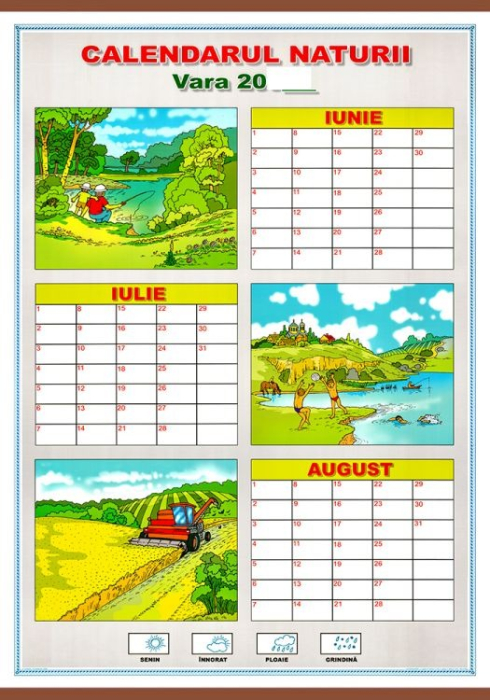 Calendarul naturii. Vara/Calendarul naturii. Iarna (DUO) [1]