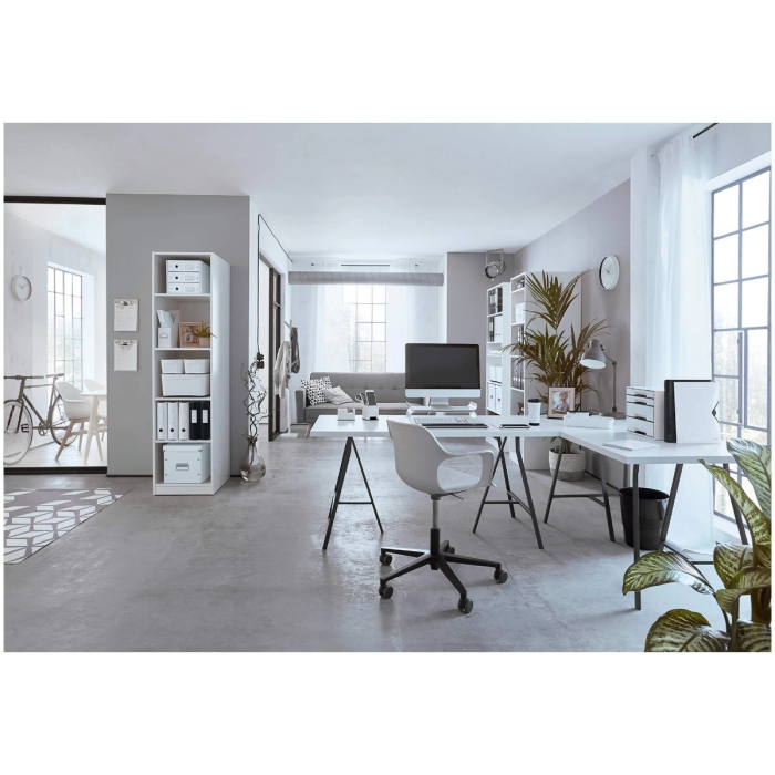 Cutie depozitare 30 CD-uri carcasa Jewel/ 60 CD-uri cu carcasa Slim, LEITZ WOW Click and Store [19]