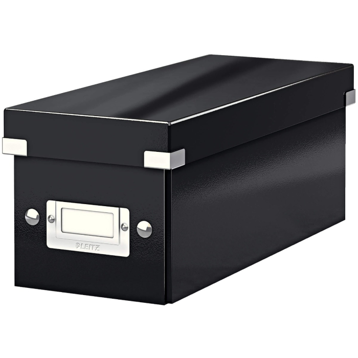 Cutie depozitare 30 CD-uri carcasa Jewel/ 60 CD-uri cu carcasa Slim, LEITZ WOW Click and Store [25]