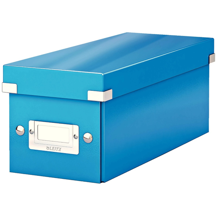 Cutie depozitare 30 CD-uri carcasa Jewel/ 60 CD-uri cu carcasa Slim, LEITZ WOW Click and Store [15]