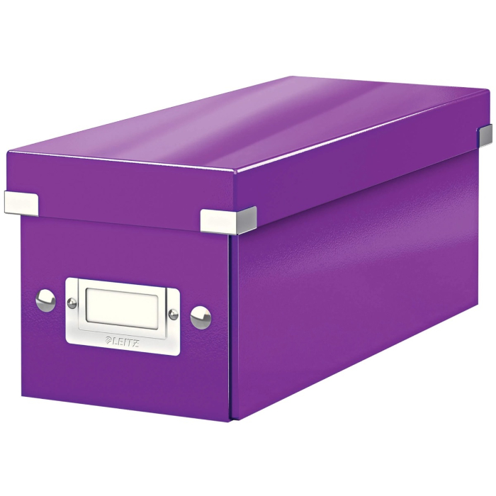 Cutie depozitare 30 CD-uri carcasa Jewel/ 60 CD-uri cu carcasa Slim, LEITZ WOW Click and Store [11]