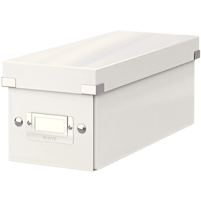 Cutie depozitare 30 CD-uri carcasa Jewel/ 60 CD-uri cu carcasa Slim, LEITZ WOW Click and Store [22]
