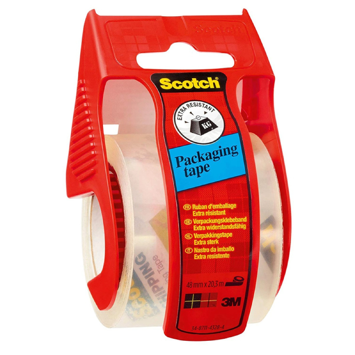 Dispencer banda adeziva transparenta 48 mm x 20.3 m SCOTCH 3M [1]