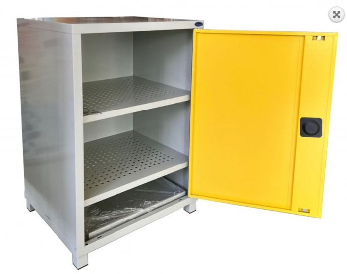Dulap metalic securizat pentru substante chimice (600x500xH850mm) [2]