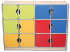 Dulap "Mozaic" pentru copii (1296x350x1040mm) [1]