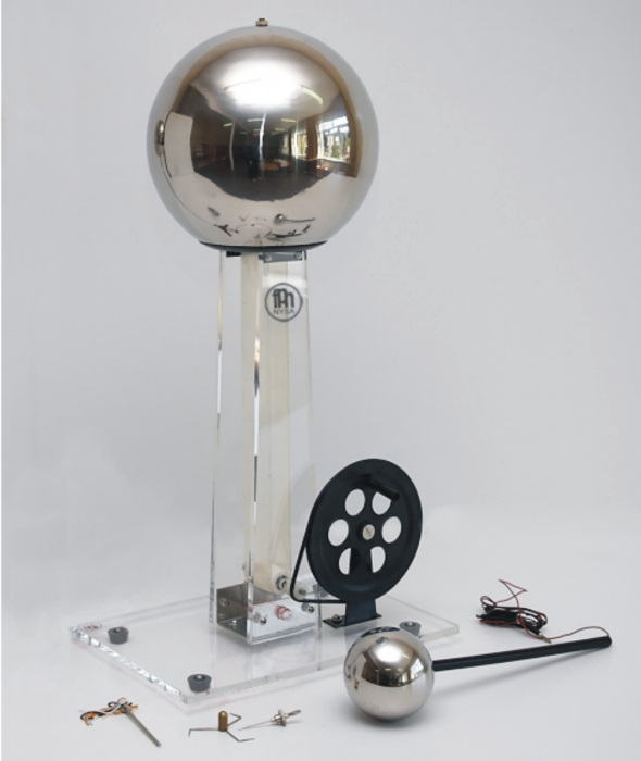 Generator Van de Graaff cu acţionare manuală - Mare [1]