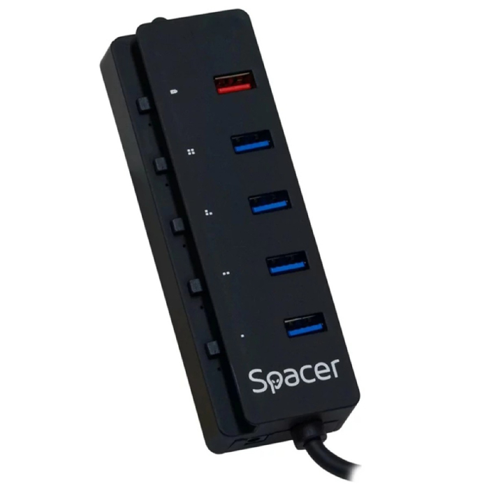 Hub USB, 4 porturi 3.0 si 1 port incarcare SPACER [3]