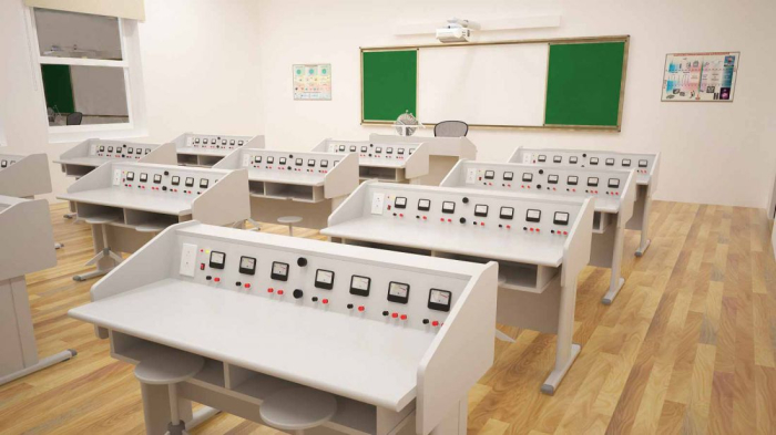 Masa pentru laboratorul de fizica MODEL1 (pentru 2 pers) [2]