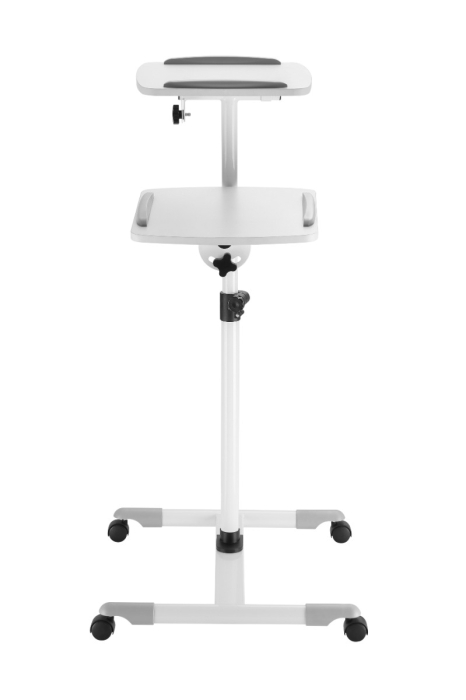 Masuta videoproiector/laptop BlackMount TableStand 6A, inaltime reglabila, functie de inclinare, max. 10 kg, alb [3]