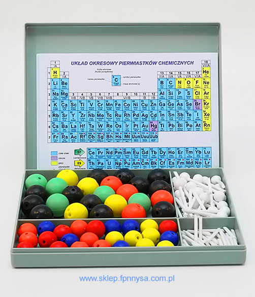 Modele atomice - set pentru chimie organică și anorganică - de bază [1]