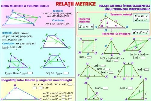 Relaţii metrice/Sisteme si totalităţi de ecuaţii (duo) [1]