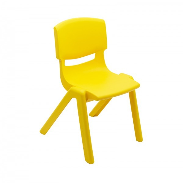 Scaun Gradinita Plastic Galben [2]